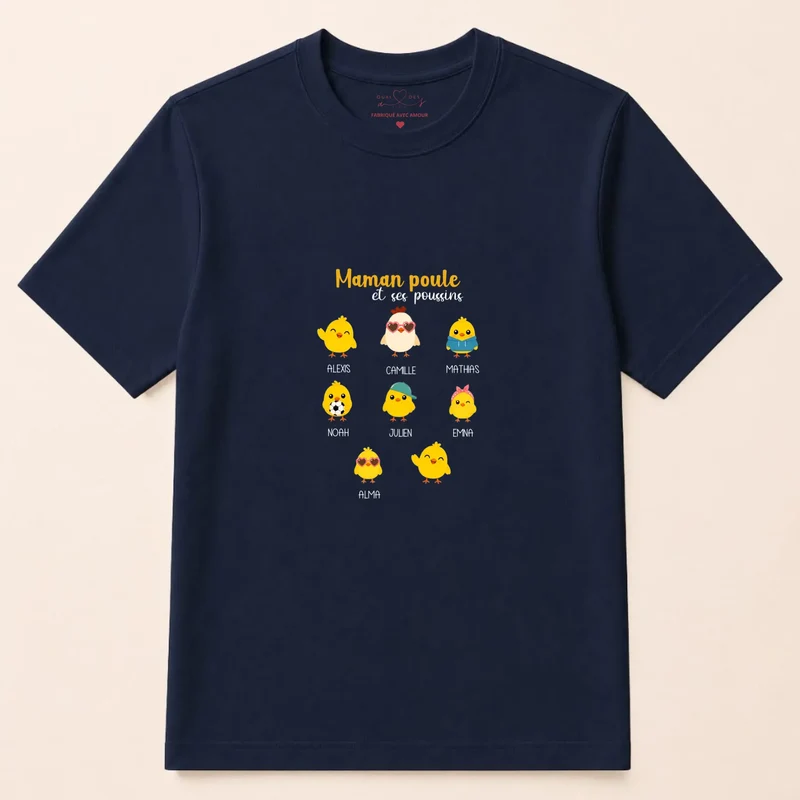 Pull personnalisé maman - maman poule