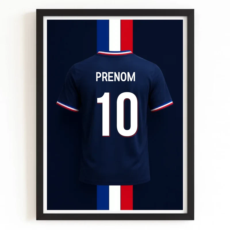 Affiche Personnalisé - Maillot de France