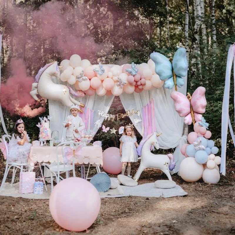 Tierballons Mini Schmetterlinge 3 Stk.