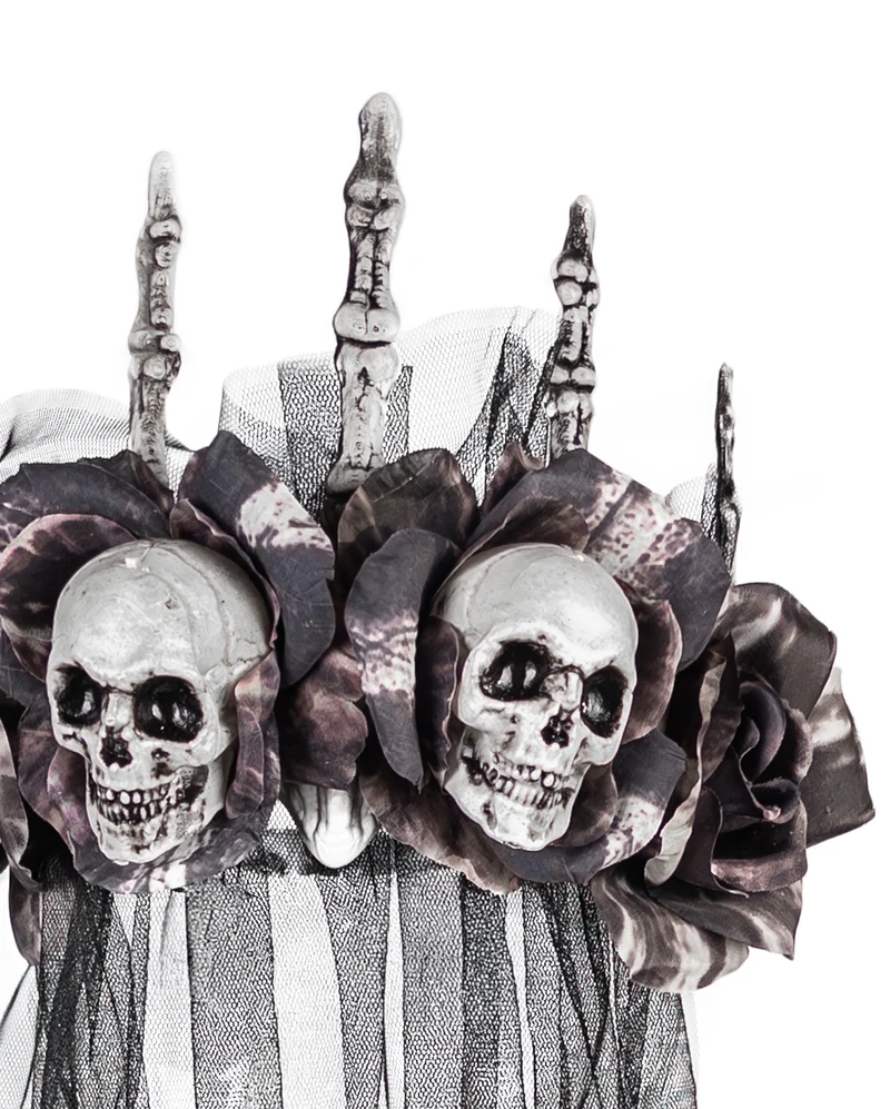 Mortis Royale Krone mit Schleier & Knochen