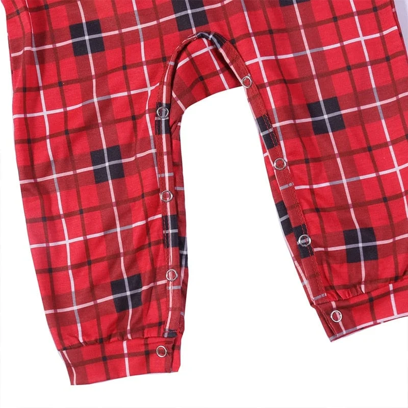 Pyjama Weihnachten Kariert