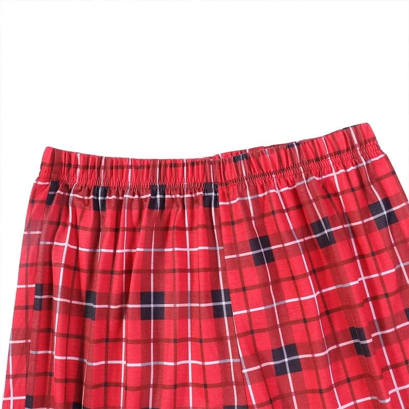 Pyjama Weihnachten Kariert