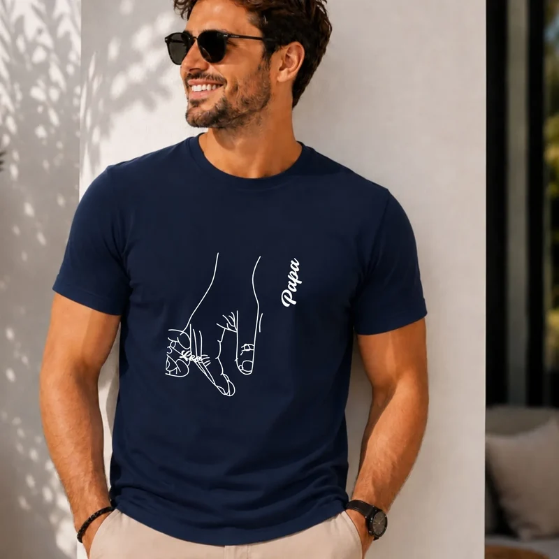 T-shirt personnalisé - Cadeau naissance papa