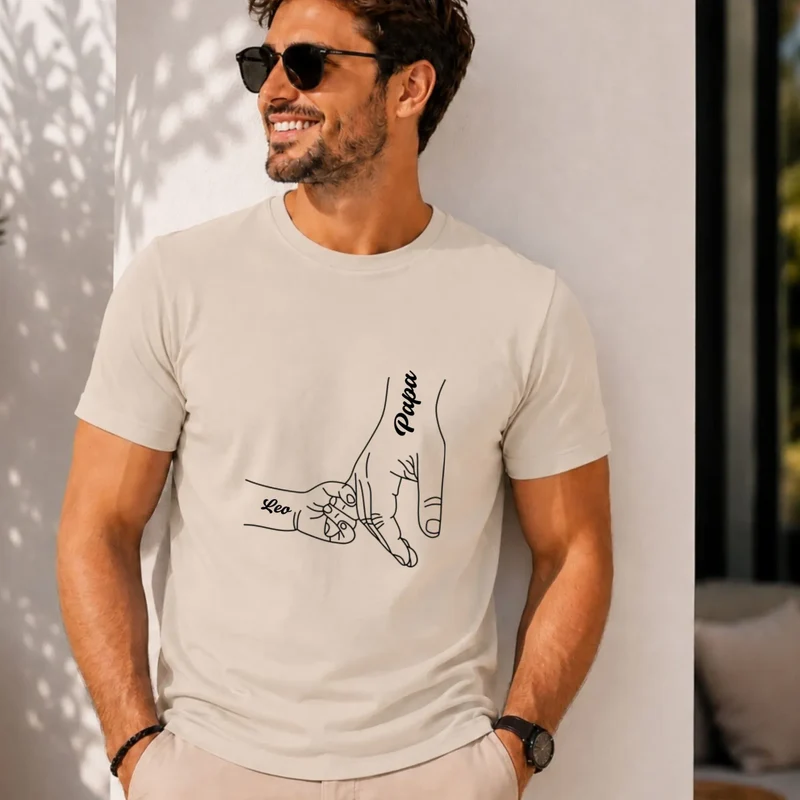 T-shirt personnalisé - Cadeau naissance papa