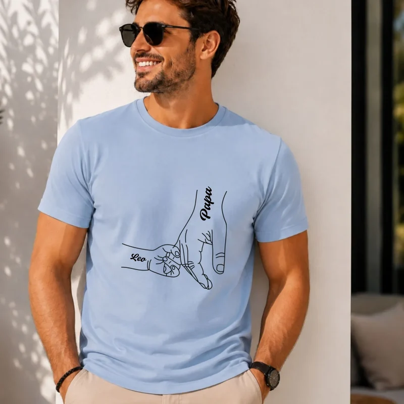 T-shirt personnalisé - Cadeau naissance papa