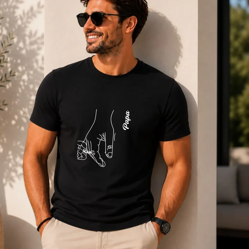 T-shirt personnalisé - Cadeau naissance papa