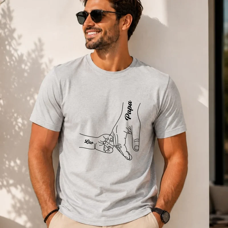 T-shirt personnalisé - Cadeau naissance papa
