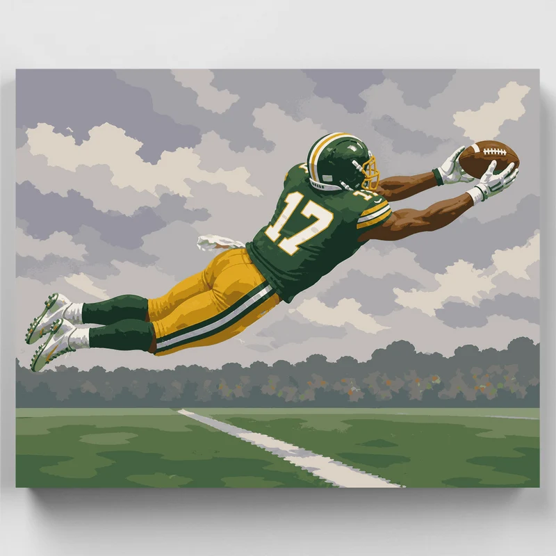 Diving Catch #17 - Paint by Numbers Kit