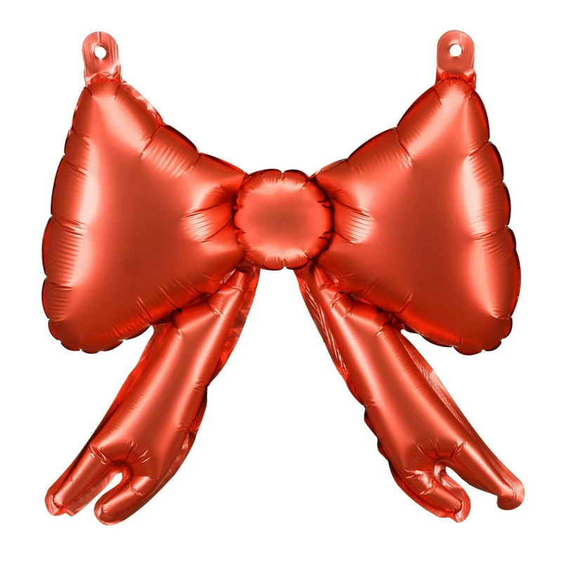 Folienballon Schleifchen Rot 5 Stk.