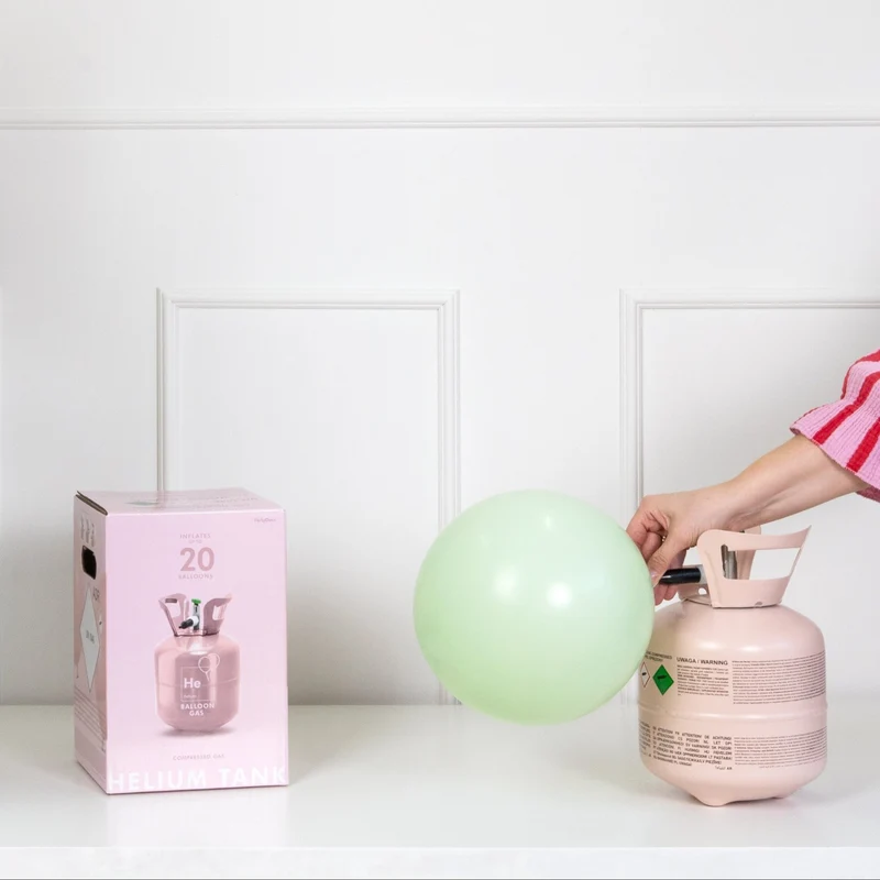 Helium - Ballongas-Einwegflasche Größe M 0,14m³ | 20 Ballons