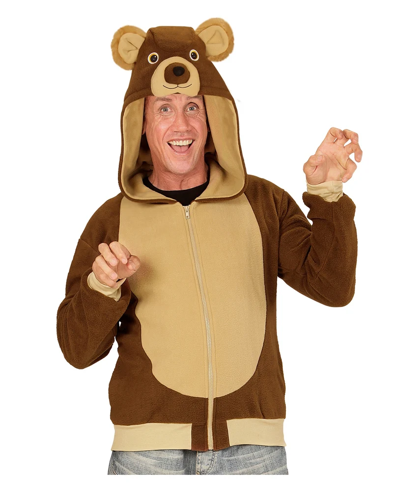 Bär Jacke als Kostüm