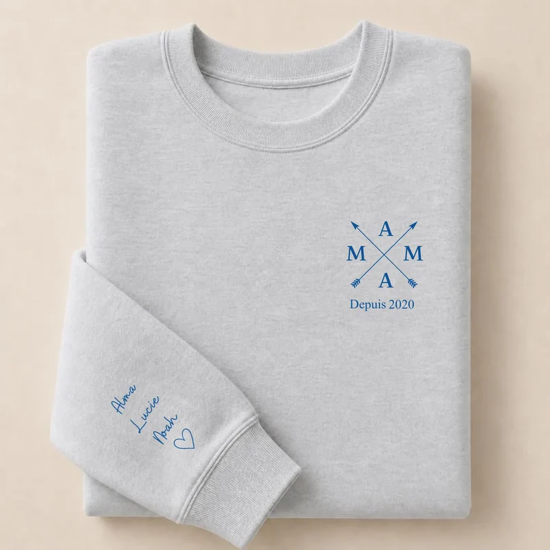 Pull personnalisé maman - Mama depuis
