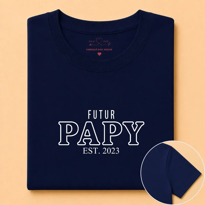 T-shirt Personnalisé - Futur grand père