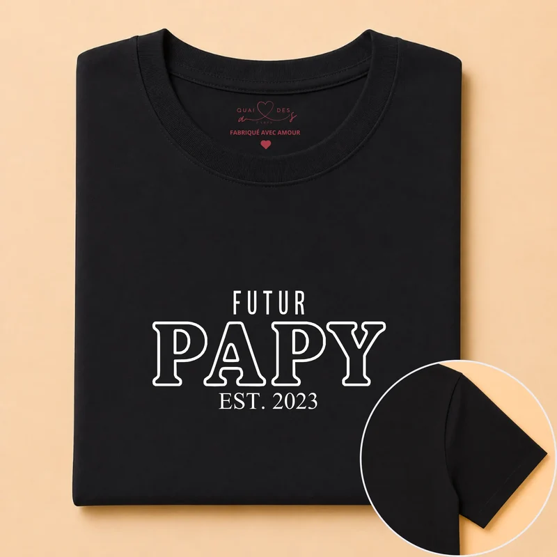T-shirt Personnalisé - Futur grand père