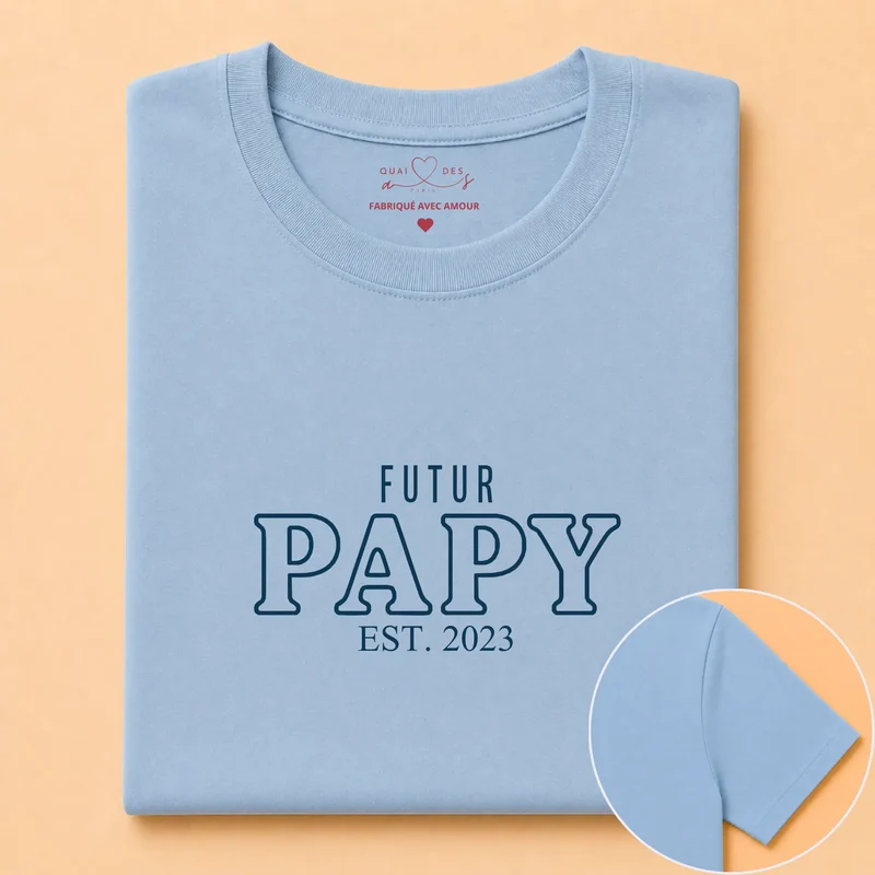 T-shirt Personnalisé - Futur grand père