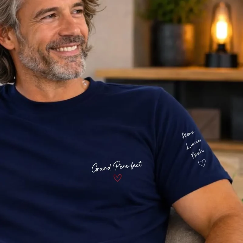 T-shirt Personnalisé - Grand père-fect