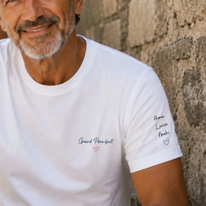 T-shirt Personnalisé - Grand père-fect