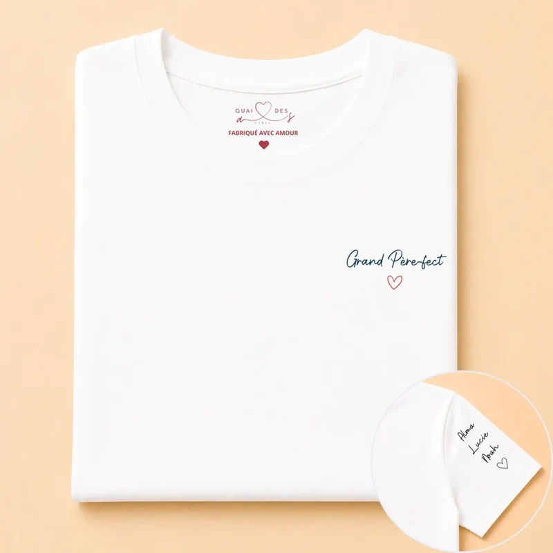 T-shirt Personnalisé - Grand père-fect