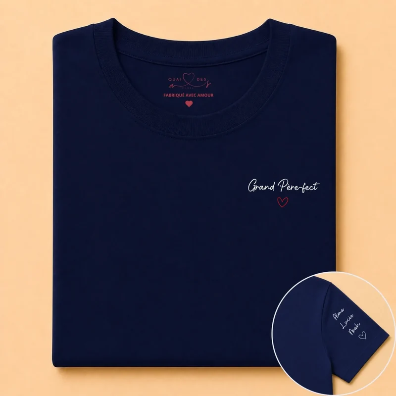 T-shirt Personnalisé - Grand père-fect