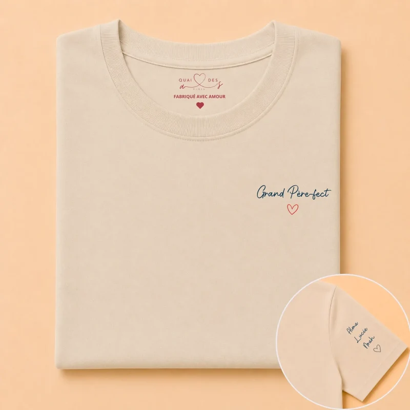 T-shirt Personnalisé - Grand père-fect