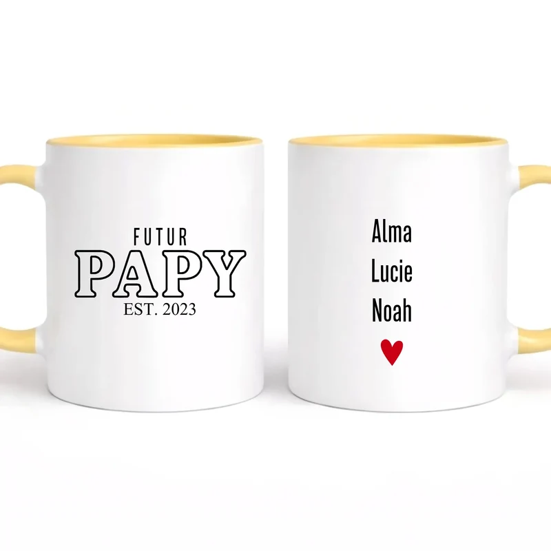 Mug Personnalisé - Futur Papy