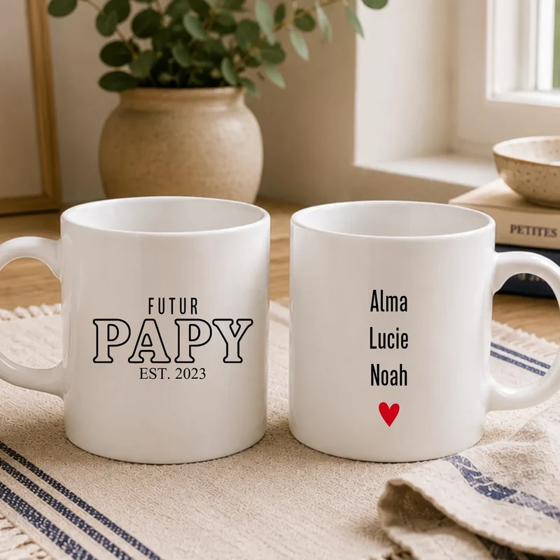 Mug Personnalisé - Futur Papy