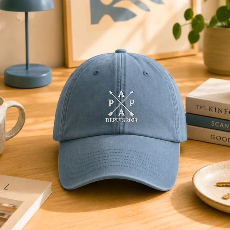 Casquette Personnalisée Brodée - Papa depuis flèches
