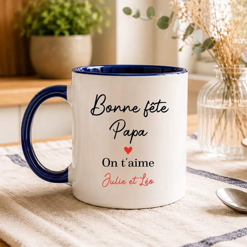 Mug personnalisé - Bonne fête Papa