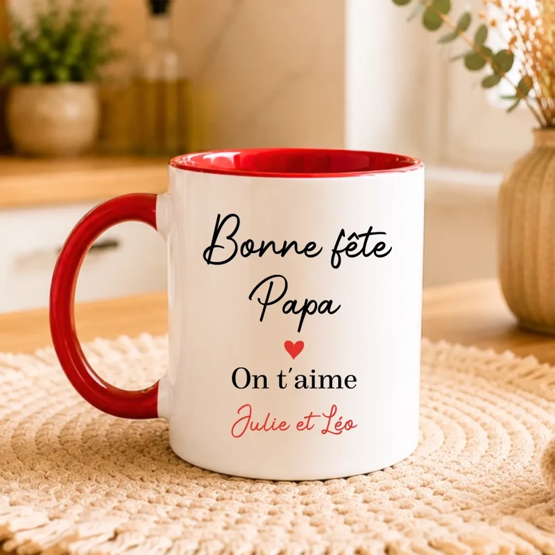 Mug personnalisé - Bonne fête Papa