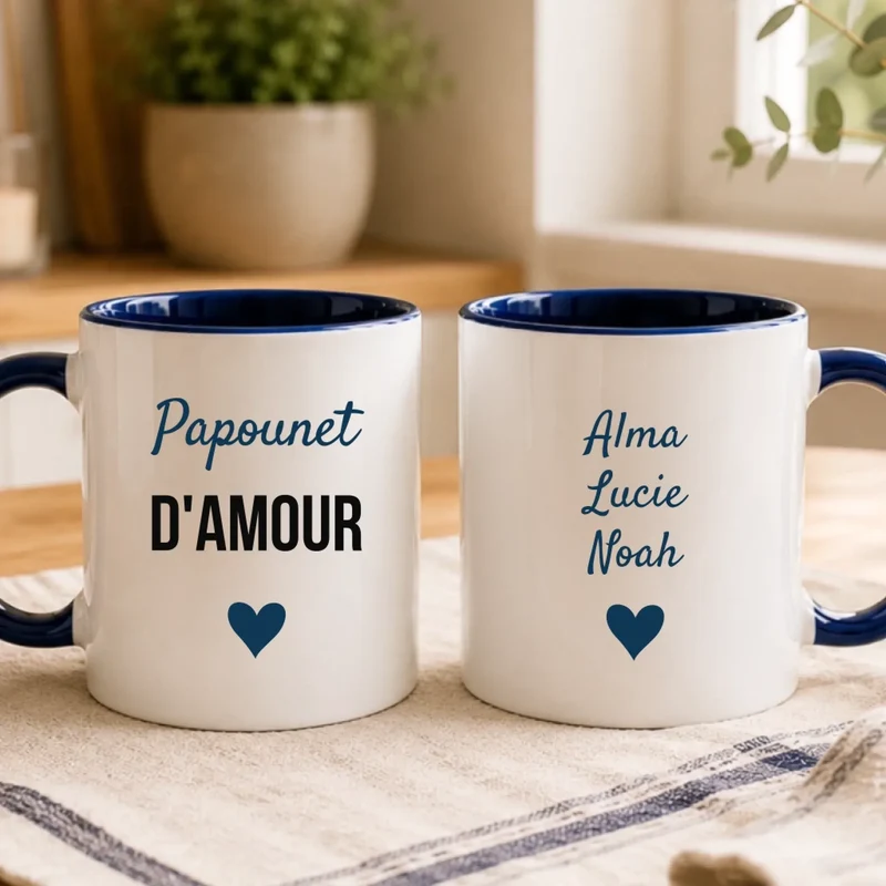 Mug personnalisé - Papa d'Amour