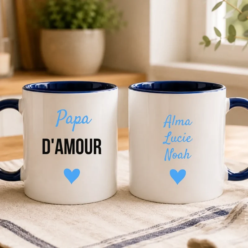 Mug personnalisé - Papa d'Amour