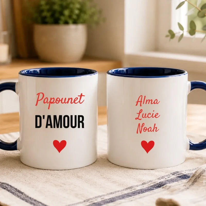 Mug personnalisé - Papa d'Amour