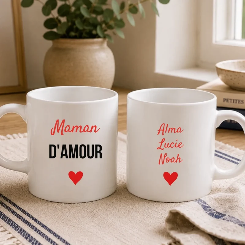 Mug Personnalisé - Maman d'amour