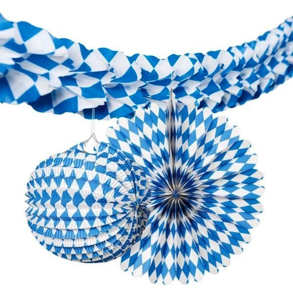 Deko-Set Oktoberfest Papier 3-teilig