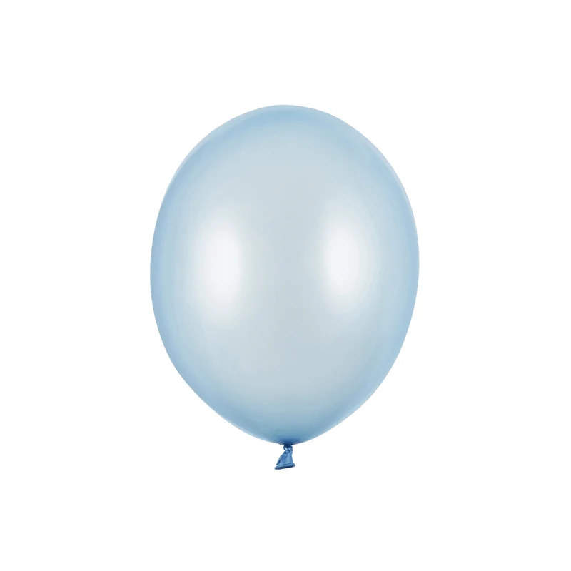 Mini Ballons Ø 12cm Pearl Hellblau 100 Stk.