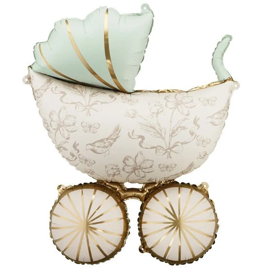 Heliumballon-Geschenk Kinderwagen