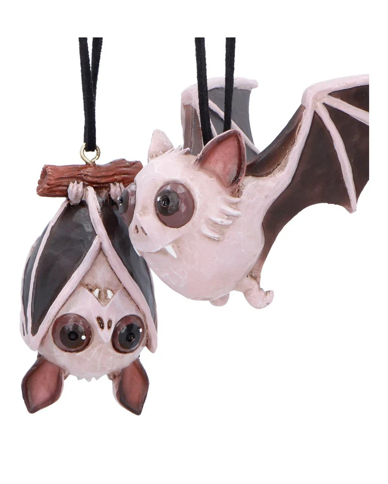 Sneak & Peak Halloween Kürbis-Anhänger 2er-Set 7cm