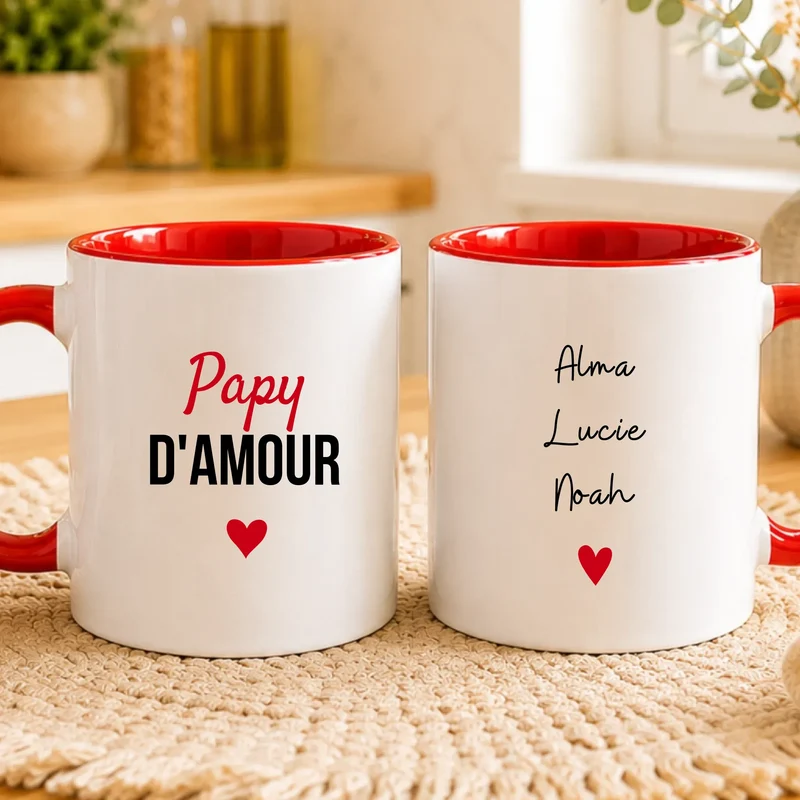 Tasse Personnalisée à offrir - Papy d'amour
