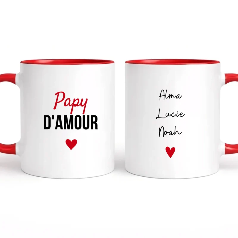Tasse Personnalisée à offrir - Papy d'amour
