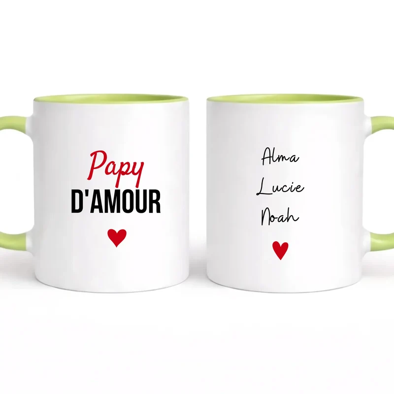 Tasse Personnalisée à offrir - Papy d'amour