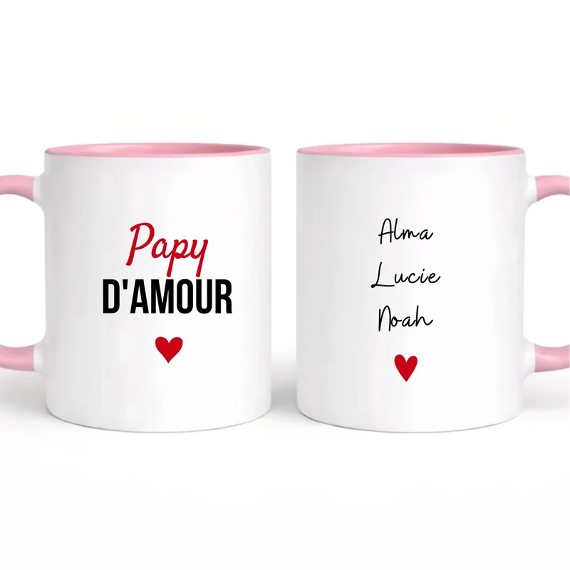 Tasse Personnalisée à offrir - Papy d'amour