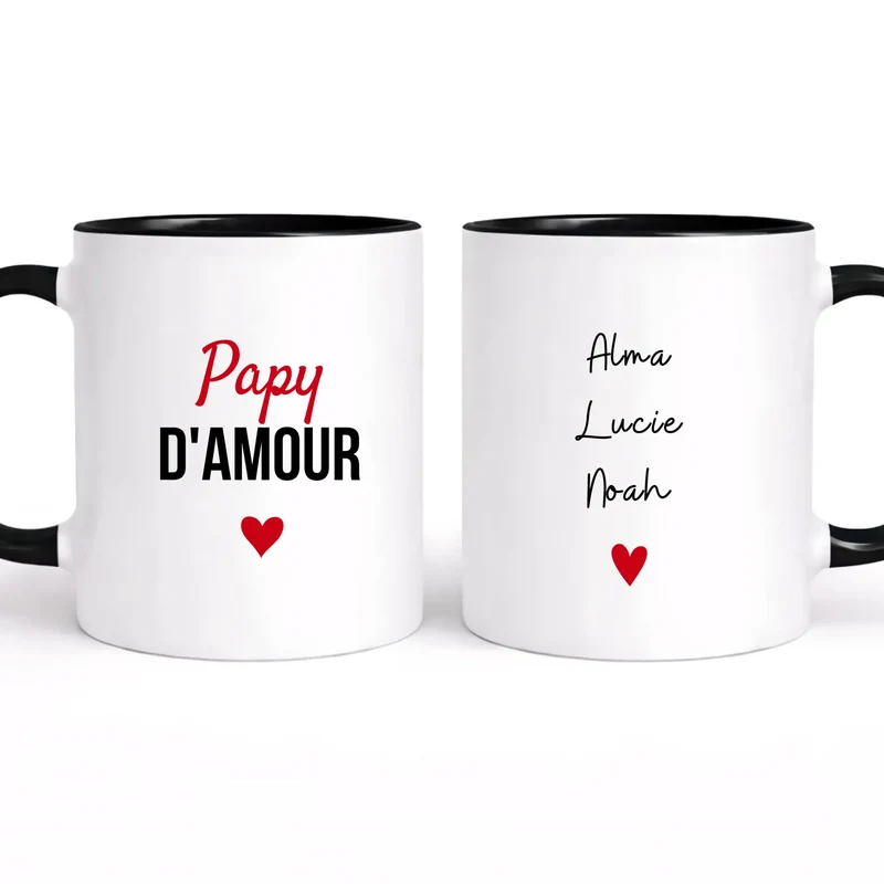 Tasse Personnalisée à offrir - Papy d'amour