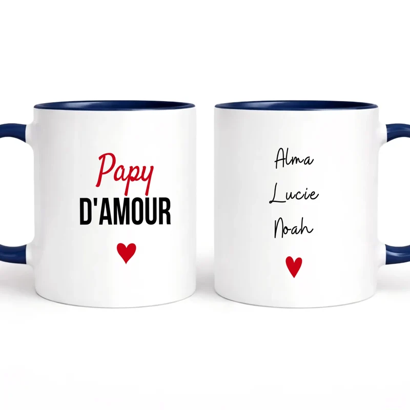 Tasse Personnalisée à offrir - Papy d'amour