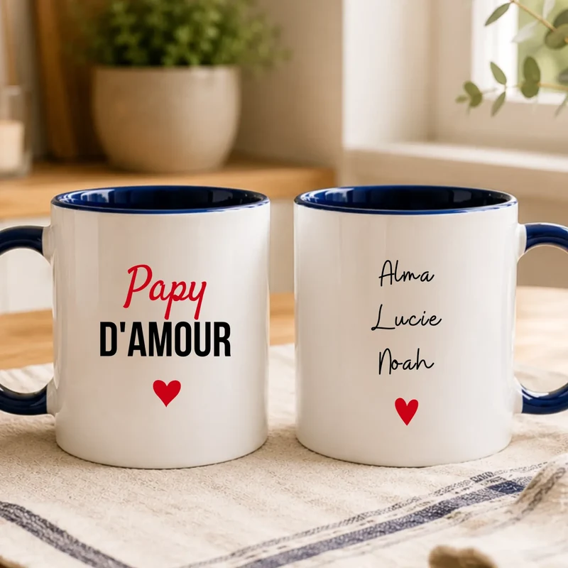 Tasse Personnalisée à offrir - Papy d'amour