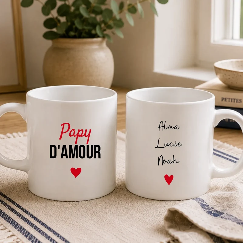 Tasse Personnalisée à offrir - Papy d'amour