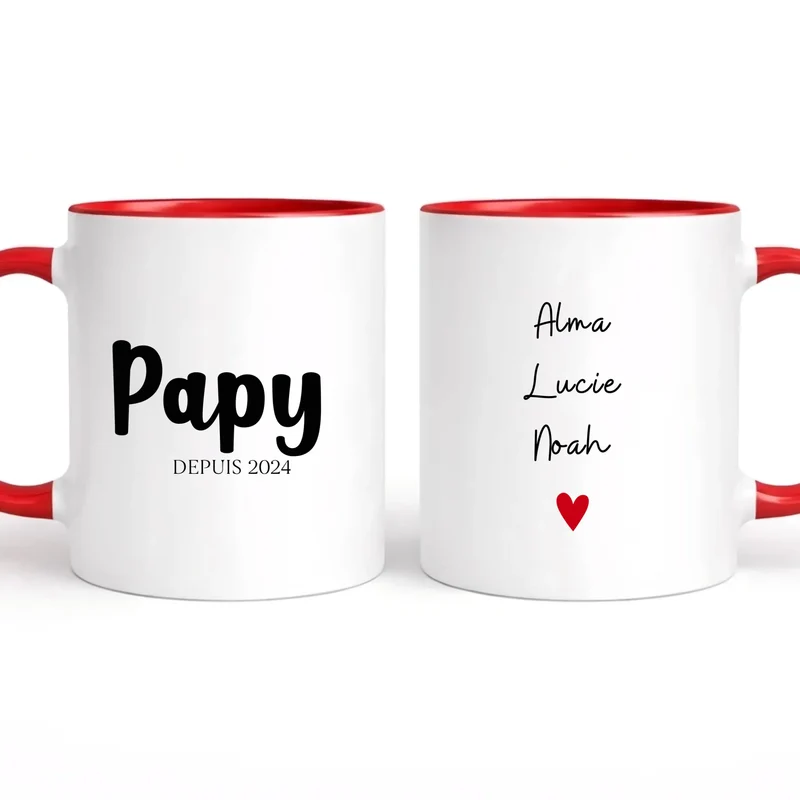 Mug personnalisé - Papy depuis