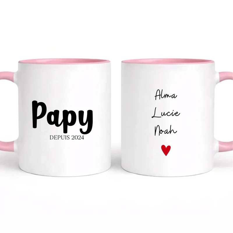 Mug personnalisé - Papy depuis