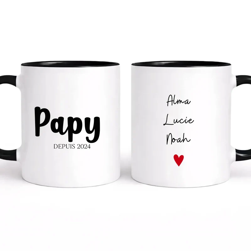 Mug personnalisé - Papy depuis