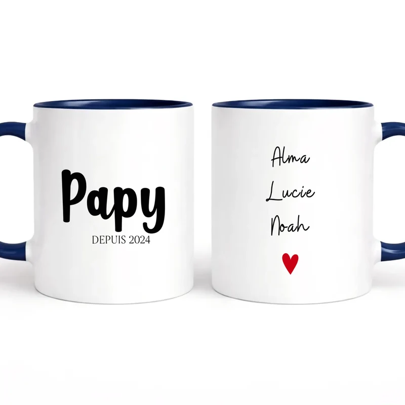 Mug personnalisé - Papy depuis