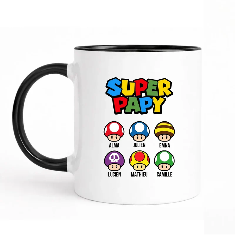 Mug Personnalisé - Super papy